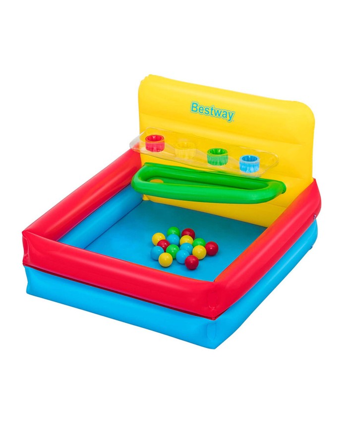 Bestway Piscina Gonfiabile Infantile con Palline 104x94x61 cm +2 Anni Giardino 52546 Bestway Piscina Gonfiabile Infantile con Palline 104x94x61 cm +2 Anni Giardino 52546