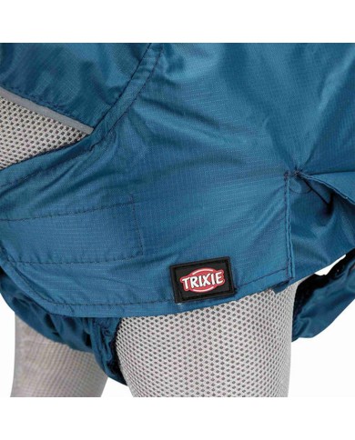 Impermeabile per Cani Trixie Rouen Azzurro S Impermeabile per Cani Trixie Rouen Azzurro S