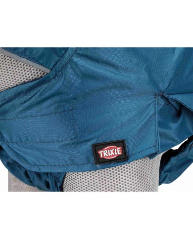 Impermeabile per Cani Trixie Rouen Azzurro S Impermeabile per Cani Trixie Rouen Azzurro S