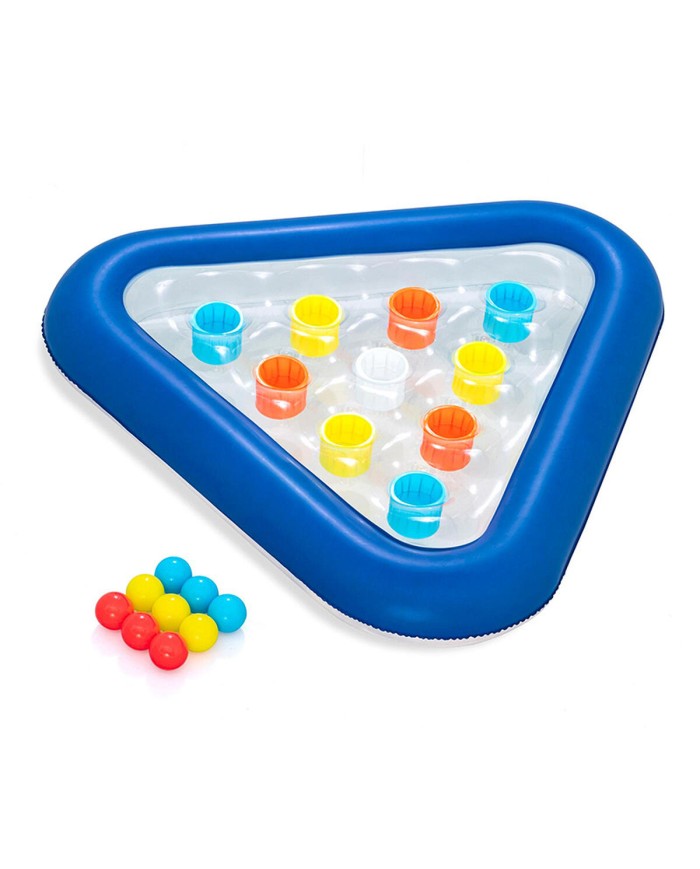 Bestway Gioco Galleggiante Triangolo Gonfiabile con Palline 105x97 cm +3 Anni Piscina 52560 Bestway Gioco Galleggiante Triangolo Gonfiabile con Palline 105x97 cm +3 Anni Piscina 52560