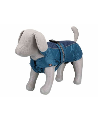 Impermeabile per Cani Trixie Rouen Azzurro S Impermeabile per Cani Trixie Rouen Azzurro S
