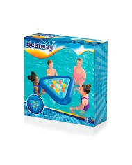 Bestway Gioco Galleggiante Triangolo Gonfiabile con Palline 105x97 cm +3 Anni Piscina 52560 Bestway Gioco Galleggiante Triangolo Gonfiabile con Palline 105x97 cm +3 Anni Piscina 52560