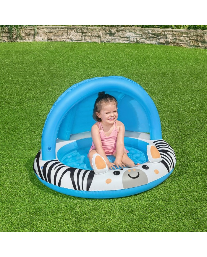 Bestway Piscina Gonfiabile per Bambini Safari 97x66 cm +2 Anni Giardino 52559 Bestway Piscina Gonfiabile per Bambini Safari 97x66 cm +2 Anni Giardino 52559