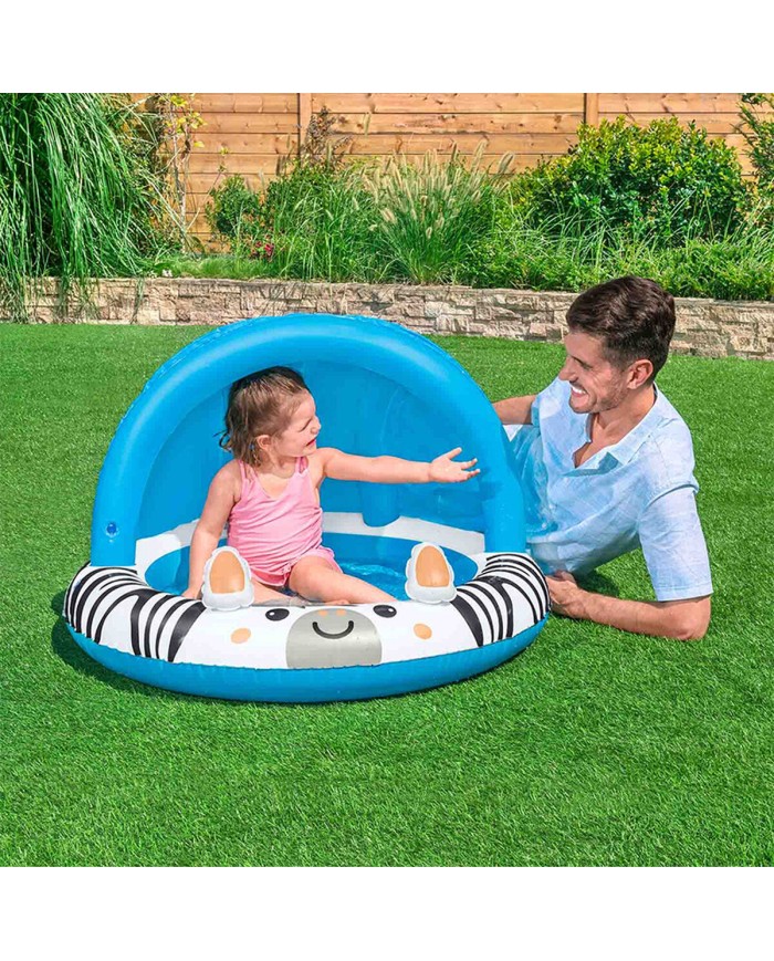 Bestway Piscina Gonfiabile per Bambini Safari 97x66 cm +2 Anni Giardino 52559 Bestway Piscina Gonfiabile per Bambini Safari 97x66 cm +2 Anni Giardino 52559