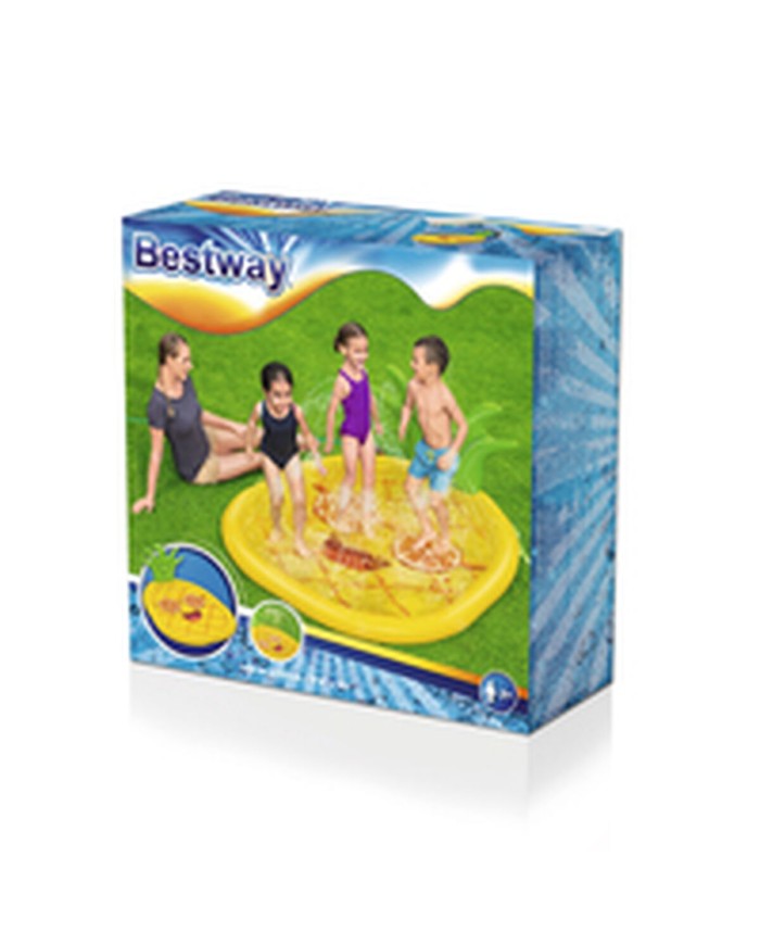 Bestway Spruzzatore Materassino Gonfiabile Ananas 196x165 cm +2 Anni Giardino 52565 Bestway Spruzzatore Materassino Gonfiabile Ananas 196x165 cm +2 Anni Giardino 52565