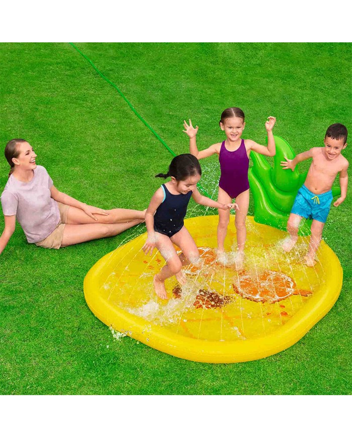 Bestway Spruzzatore Materassino Gonfiabile Ananas 196x165 cm +2 Anni Giardino 52565 Bestway Spruzzatore Materassino Gonfiabile Ananas 196x165 cm +2 Anni Giardino 52565