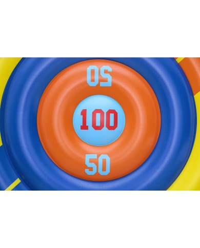 Bestway Gioco Galleggiante Lanciatore Gonfiabile Dischi D140 cm +3 Anni Piscina 52566