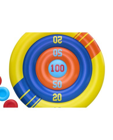 Bestway Gioco Galleggiante Lanciatore Gonfiabile Dischi D140 cm +3 Anni Piscina 52566
