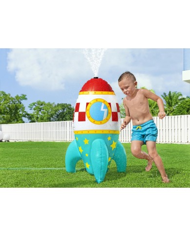 Bestway Aspersore Spaziale Gonfiabile 64x61x102 cm +2 Anni Giardino 52572 Bestway Aspersore Spaziale Gonfiabile 64x61x102 cm +2 Anni Giardino 52572