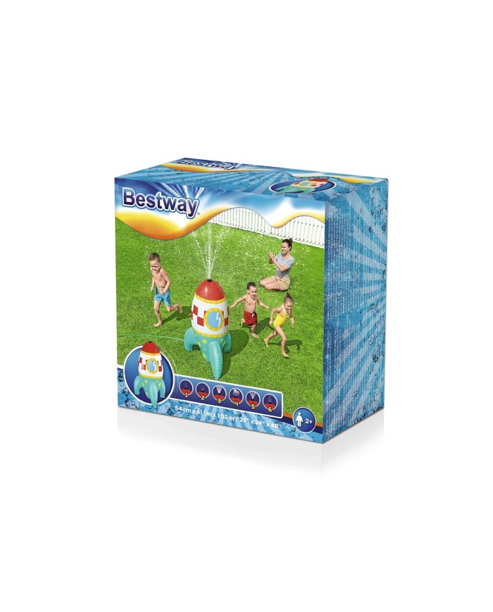 Bestway Aspersore Spaziale Gonfiabile 64x61x102 cm +2 Anni Giardino 52572