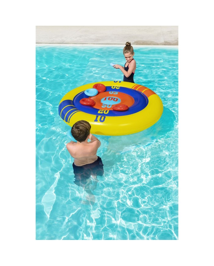 Bestway Gioco Galleggiante Lanciatore Gonfiabile Dischi D140 cm +3 Anni Piscina 52566 Bestway Gioco Galleggiante Lanciatore Gonfiabile Dischi D140 cm +3 Anni Piscina 52566