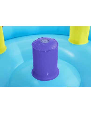 Bestway Tavolo di Apprendimento Giochi Gonfiabile 76x76x88 cm +18 Mesi Interno e Giardino 52573