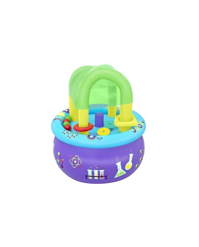 Bestway Tavolo di Apprendimento Giochi Gonfiabile 76x76x88 cm +18 Mesi Interno e Giardino 52573