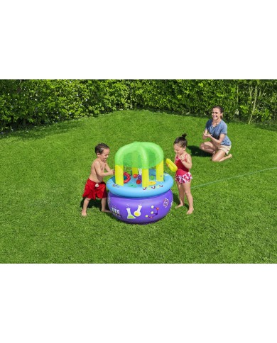 Bestway Tavolo di Apprendimento Giochi Gonfiabile 76x76x88 cm +18 Mesi Interno e Giardino 52573