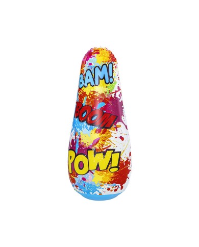 Bestway Pugile Gonfiabile Comic 119 cm +3 Anni Interno e Giardino 52630 Bestway Pugile Gonfiabile Comic 119 cm +3 Anni Interno e Giardino 52630