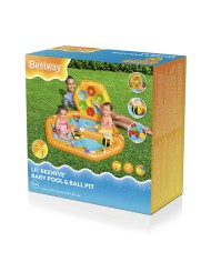 Bestway Piscina Gonfiabile Bambini Api con Palle 127x119x61 cm +12 Mesi Giardino 52639 Bestway Piscina Gonfiabile Bambini Api con Palle 127x119x61 cm +12 Mesi Giardino 52639