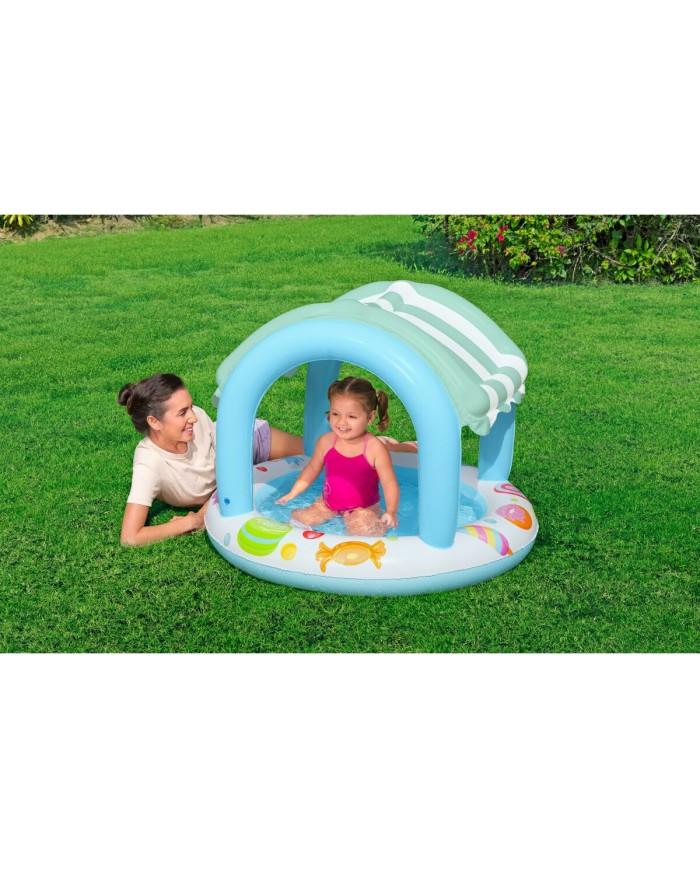 Bestway Piscina Gonfiabile per Bambini con Anello a Forma di Gelateria 104x84 cm +2 Anni Giardino 52638 Bestway Piscina Gonfiabile per Bambini con Anello a Forma di Gelateria 104x84 cm +2 Anni Giardino 52638