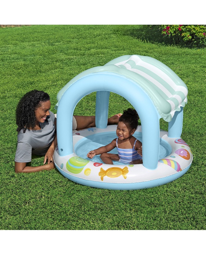 Bestway Piscina Gonfiabile per Bambini con Anello a Forma di Gelateria 104x84 cm +2 Anni Giardino 52638 Bestway Piscina Gonfiabile per Bambini con Anello a Forma di Gelateria 104x84 cm +2 Anni Giardino 52638
