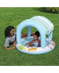 Bestway Piscina Gonfiabile per Bambini con Anello a Forma di Gelateria 104x84 cm +2 Anni Giardino 52638 Bestway Piscina Gonfiabile per Bambini con Anello a Forma di Gelateria 104x84 cm +2 Anni Giardino 52638