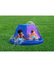 Bestway Pista Scivolante con Rampa di Salto Doppio 488x138 cm +3 Anni Giardino 52364