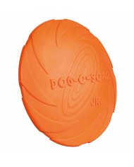 Frisbee Trixie Dog Disc Azzurro Arancio Gomma