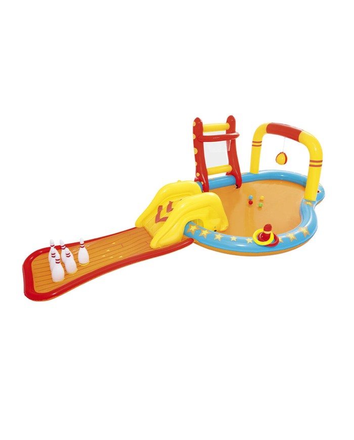 Bestway Piscina Gonfiabile Parco Giochi Bowling 435x213x117 cm +2 Anni Giardino 53068 Bestway Piscina Gonfiabile Parco Giochi Bowling 435x213x117 cm +2 Anni Giardino 53068