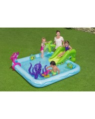 Bestway Piscina Gonfiabile Parco Giochi Acquario 239x206x86 cm +2 Anni Giardino 53052 Bestway Piscina Gonfiabile Parco Giochi Acquario 239x206x86 cm +2 Anni Giardino 53052