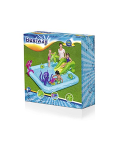 Bestway Piscina Gonfiabile Parco Giochi Acquario 239x206x86 cm +2 Anni Giardino 53052