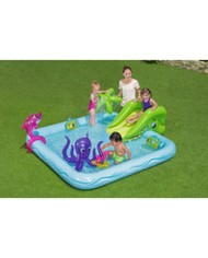 Bestway Piscina Gonfiabile Parco Giochi Acquario 239x206x86 cm +2 Anni Giardino 53052 Bestway Piscina Gonfiabile Parco Giochi Acquario 239x206x86 cm +2 Anni Giardino 53052