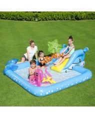 Bestway Piscina Gonfiabile Parco Giochi Acquario 239x206x86 cm +2 Anni Giardino 53052 Bestway Piscina Gonfiabile Parco Giochi Acquario 239x206x86 cm +2 Anni Giardino 53052