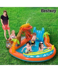 Piscina Gonfiabile C/C. PISCINA 2.65X2.65X1.04M HINCHABLE Bestway Multicolore Piscina Gonfiabile C/C. PISCINA 2.65X2.65X1.04M HINCHABLE Bestway Multicolore