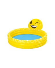 Bestway Piscina Gonfiabile Infantile Getto Sorriso 165x144x69 cm +2 Anni Giardino 53081 Bestway Piscina Gonfiabile Infantile Getto Sorriso 165x144x69 cm +2 Anni Giardino 53081