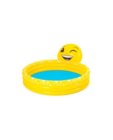 Bestway Piscina Gonfiabile Infantile Getto Sorriso 165x144x69 cm +2 Anni Giardino 53081
