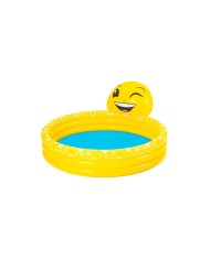 Bestway Piscina Gonfiabile Infantile Getto Sorriso 165x144x69 cm +2 Anni Giardino 53081 Bestway Piscina Gonfiabile Infantile Getto Sorriso 165x144x69 cm +2 Anni Giardino 53081