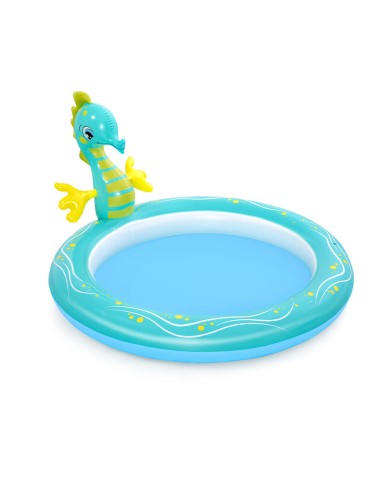 Bestway Piscina Gonfiabile per Bambini Getto Cavallo 188x160x86 cm +2 Anni Giardino 53114