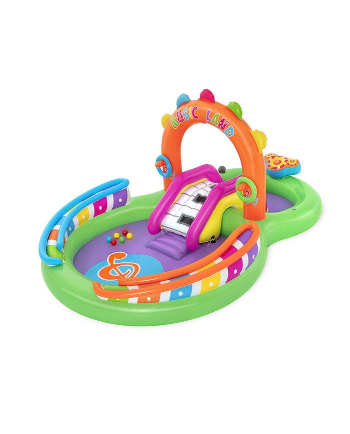 Bestway Piscina Gonfiabile Parco Giochi Musicale 295x190x137 cm +2 Anni Giardino 53117 Bestway Piscina Gonfiabile Parco Giochi Musicale 295x190x137 cm +2 Anni Giardino 53117