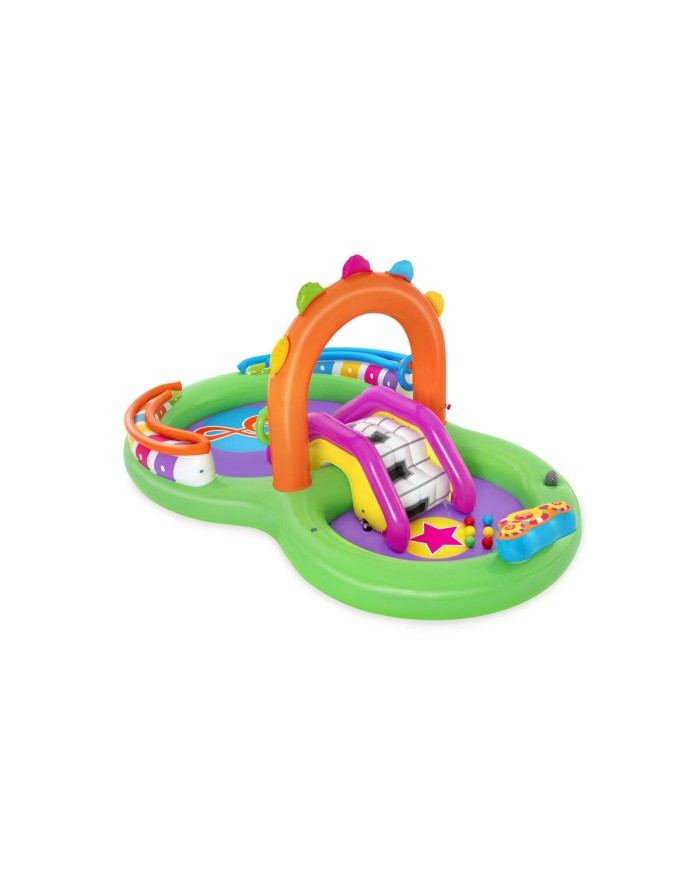 Bestway Piscina Gonfiabile Parco Giochi Musicale 295x190x137 cm +2 Anni Giardino 53117 Bestway Piscina Gonfiabile Parco Giochi Musicale 295x190x137 cm +2 Anni Giardino 53117