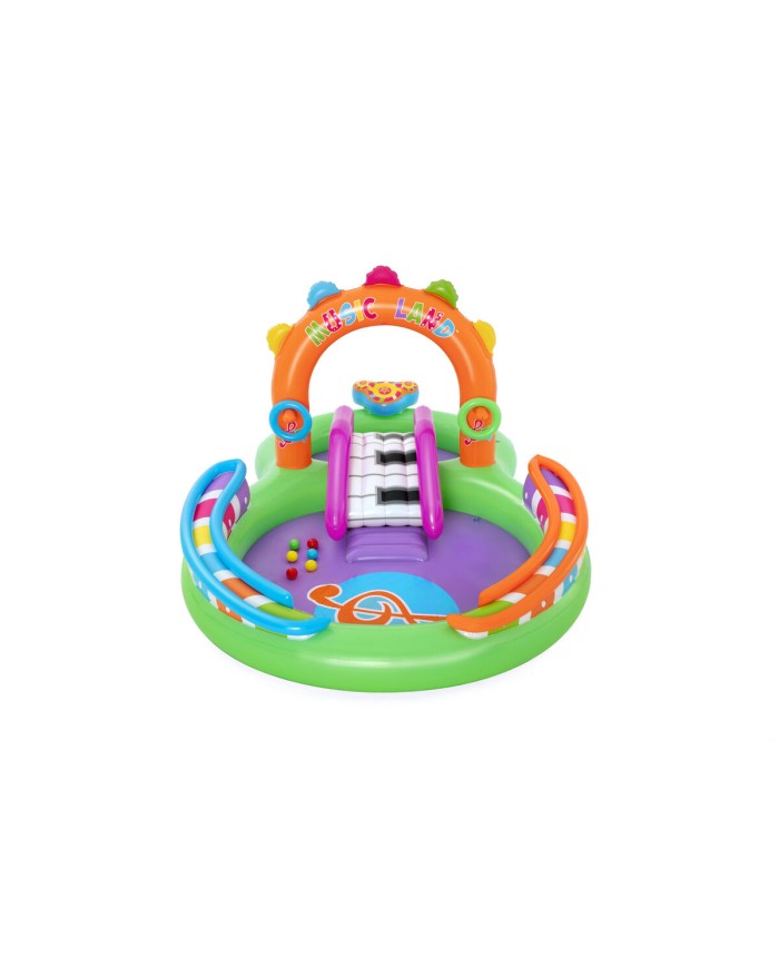 Bestway Piscina Gonfiabile Parco Giochi Musicale 295x190x137 cm +2 Anni Giardino 53117 Bestway Piscina Gonfiabile Parco Giochi Musicale 295x190x137 cm +2 Anni Giardino 53117