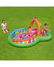 Bestway Piscina Gonfiabile Parco Giochi Musicale 295x190x137 cm +2 Anni Giardino 53117 Bestway Piscina Gonfiabile Parco Giochi Musicale 295x190x137 cm +2 Anni Giardino 53117