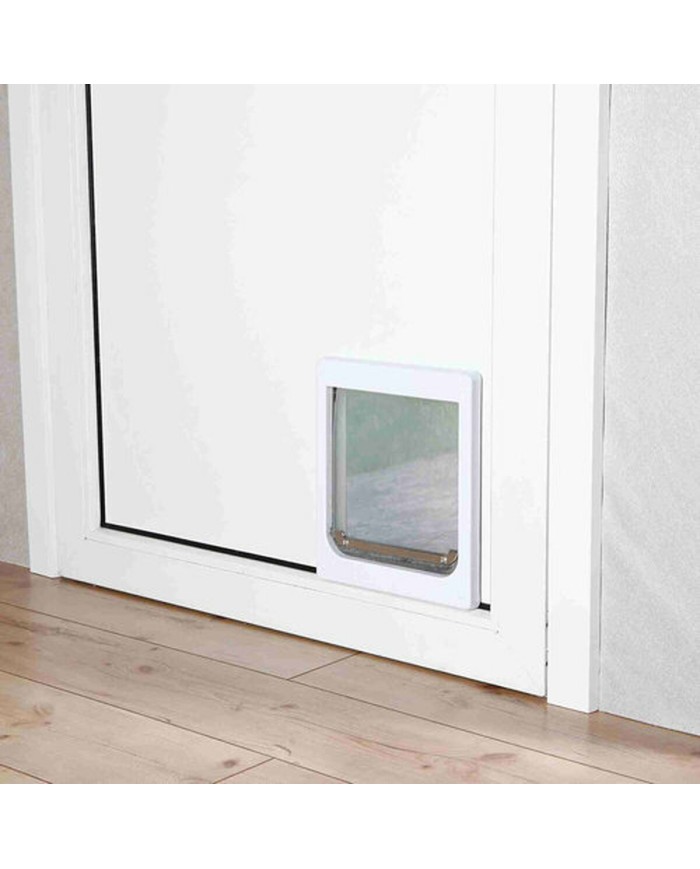 Gattaiola Trixie Bianco Plastica 25 × 29 CM Gattaiola Trixie Bianco Plastica 25 × 29 CM