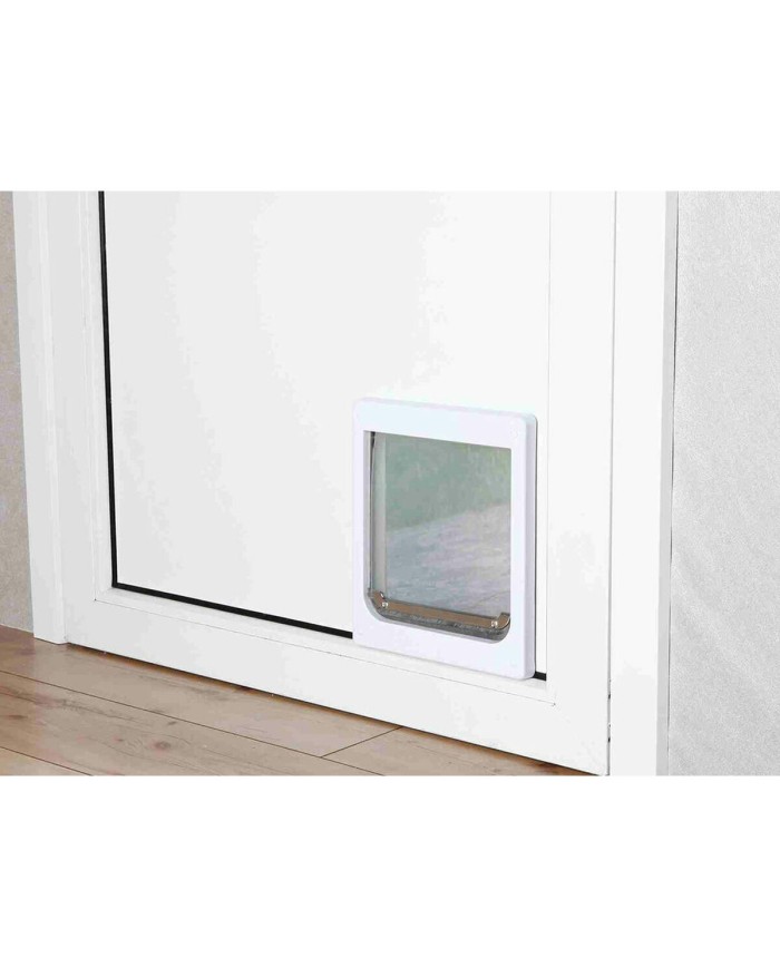 Gattaiola Trixie Bianco Plastica 25 × 29 CM Gattaiola Trixie Bianco Plastica 25 × 29 CM