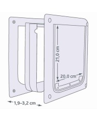 Gattaiola Trixie Bianco Plastica 25 × 29 CM Gattaiola Trixie Bianco Plastica 25 × 29 CM