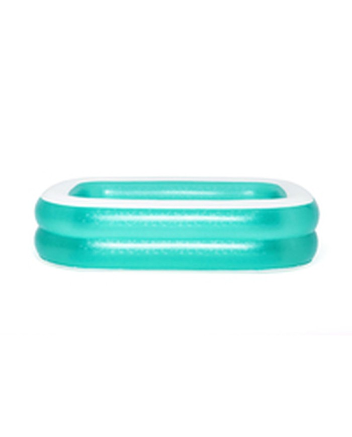 Bestway Piscina Gonfiabile 2 Camere Rettangolare 201x150x51 cm +6 Anni Giardino 54005