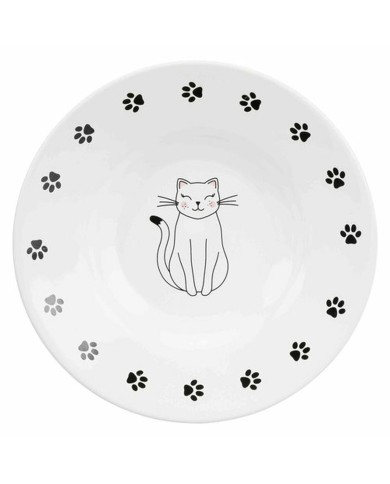 Ciotola per gatti Trixie Bianco 15 cm Ciotola per gatti Trixie Bianco 15 cm
