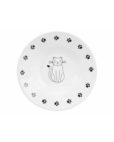 Ciotola per gatti Trixie Bianco 15 cm Ciotola per gatti Trixie Bianco 15 cm