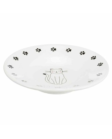 Ciotola per gatti Trixie Bianco 15 cm Ciotola per gatti Trixie Bianco 15 cm