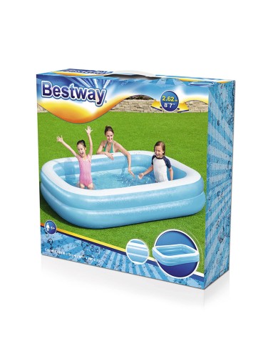 Piscina Gonfiabile per Bambini Bestway Multicolore 262 x 175 x 51 cm