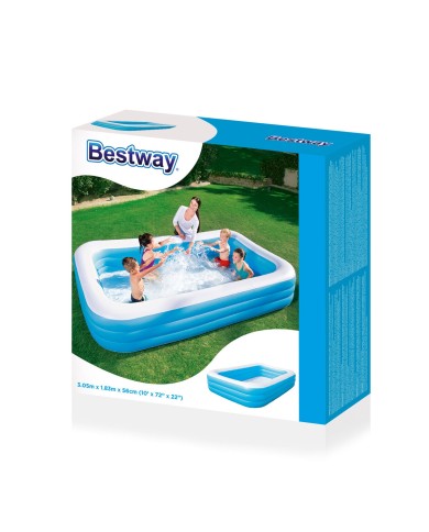 Piscina Gonfiabile per Bambini Bestway Multicolore 305 x 183 x 56 cm