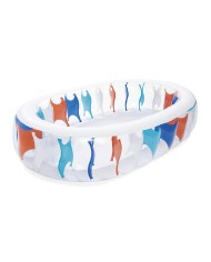 Bestway Piscina Gonfiabile Ellittica 229x152x51 cm +6 Anni Giardino 54066 Bestway Piscina Gonfiabile Ellittica 229x152x51 cm +6 Anni Giardino 54066