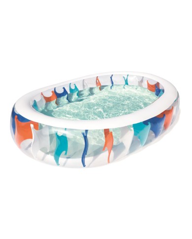 Bestway Piscina Gonfiabile Ellittica 229x152x51 cm +6 Anni Giardino 54066